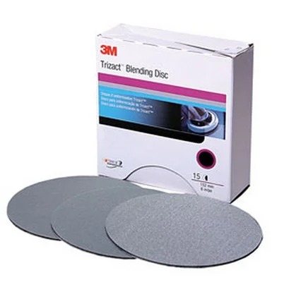 3M 6" P1000 Trizact Hookit Blending Disc 443A (2090)