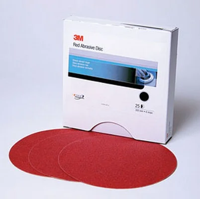 3M 6"P240 Stikit Red Abrasive Disc 316U (1110)