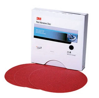 3M 6" P600 Red Abrasive Stikit Disc (1106)
