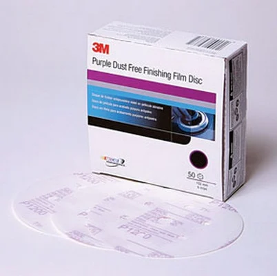 3M 6" P800 Dust-Free Hookit Purple Finishing Film Disc (30770)