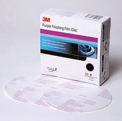 3M 6" P800 Hookit Purple Finishing Film Abrasive Disc 260L (30670)