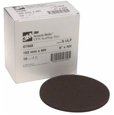 3M 6" Ultra Fine Scotch-Brite Scuffing Disc (7468)