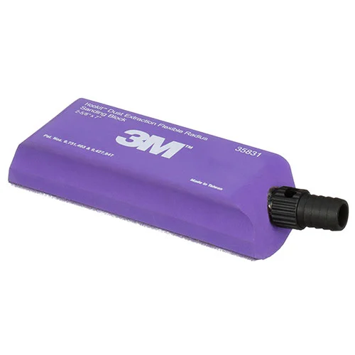 3M™ 7" Hookit™ Dust Extraction Flexible Radius Sanding Block