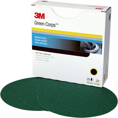 3M 8" 40E Green Corps Stikit Production Disc (1550)