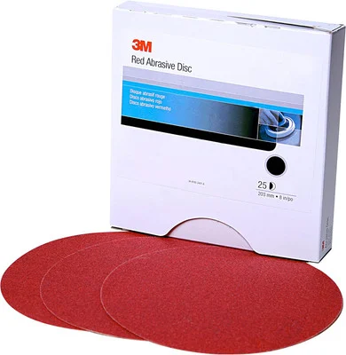 3M 8" P80D Stikit Red Abrasive Disc 316U (1100)