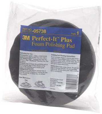 3M 8" Perfect-It Plus Foam Polishing Pad (5738)