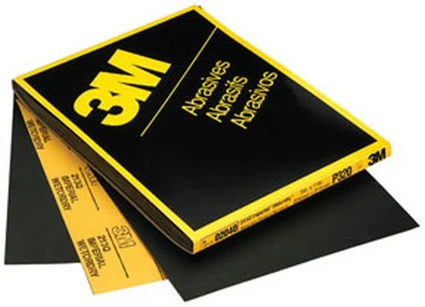 3M 9" X 11" P220A Wetordry Abrasive Sheet 213Q (2043)