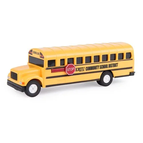 4-7/8" Yellow Die Cast School Bus
