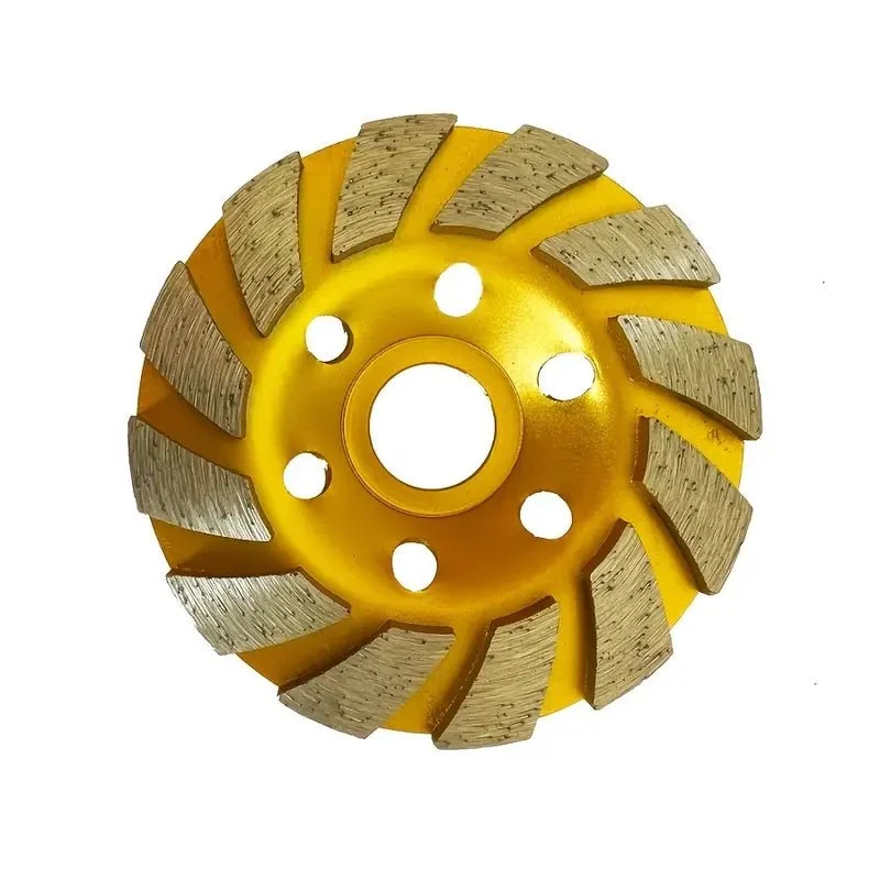 4" Twisted Cup Wheel