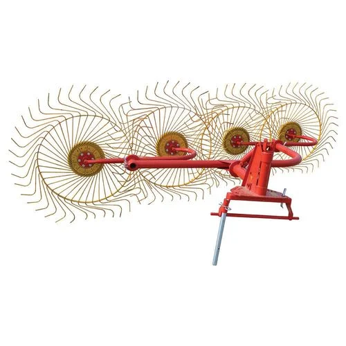 4 Wheel Right-Hand Hay Rake, 3-Point