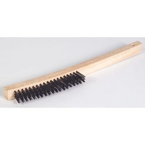 4 X 19 WIRE BRUSH LONG POLY HNDL