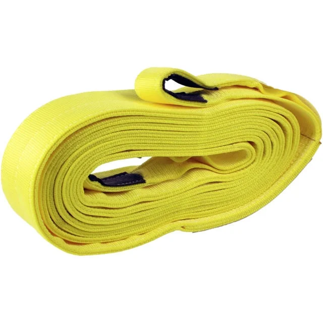 4" x 20' Heavy Duty Recovery Strap with Reinforced Cordura Eyes - 2 Ply | 32,000 WLL