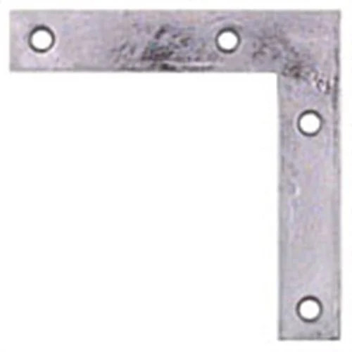 4" x 3/4" Galvanized Flat Corner Braces (4 pack)