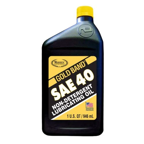 40W Premium Non-Detergent Oil, 1 Quart.