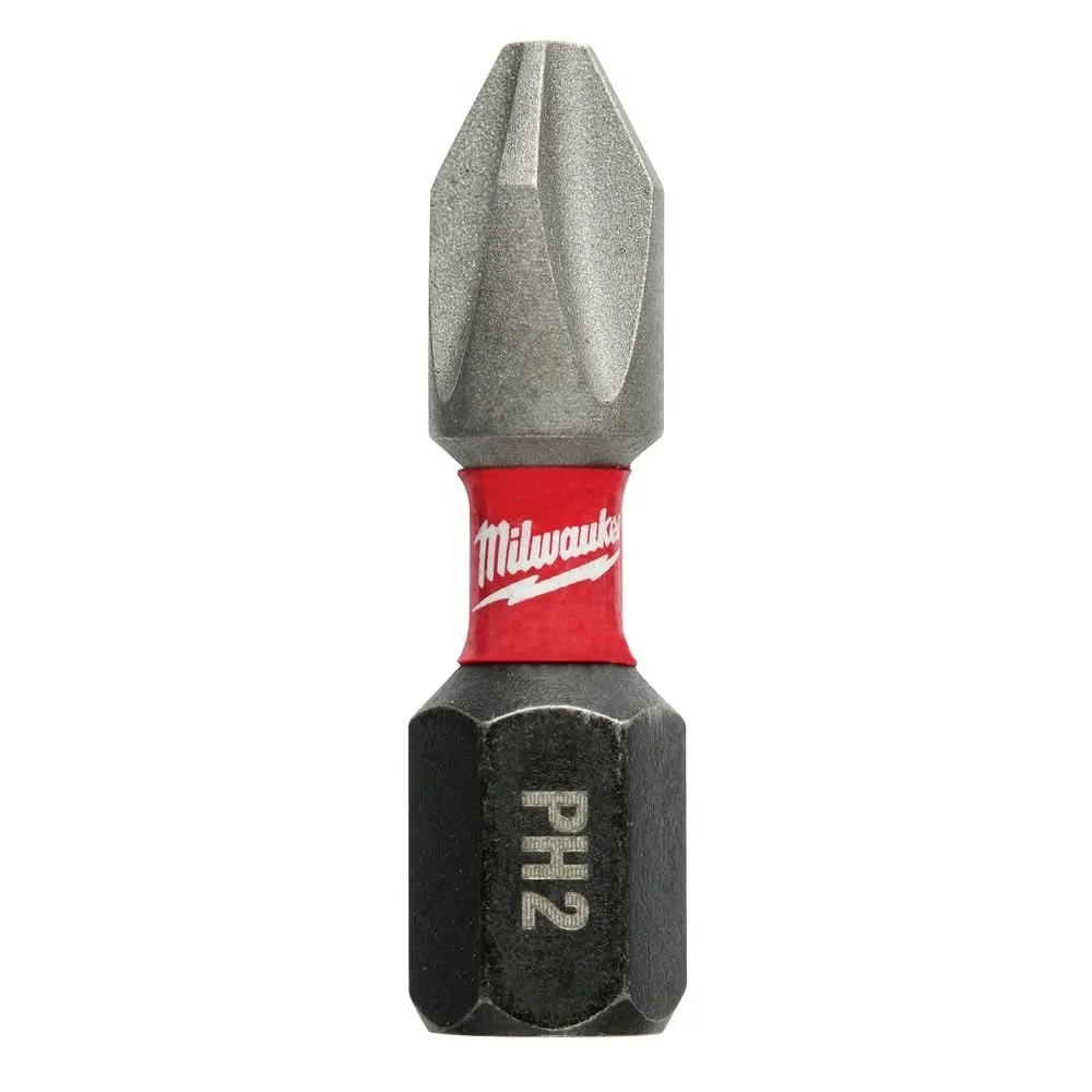 Milwaukee 48-32-5003 SHOCKWAVE Impact Phillips #2 Insert Bits