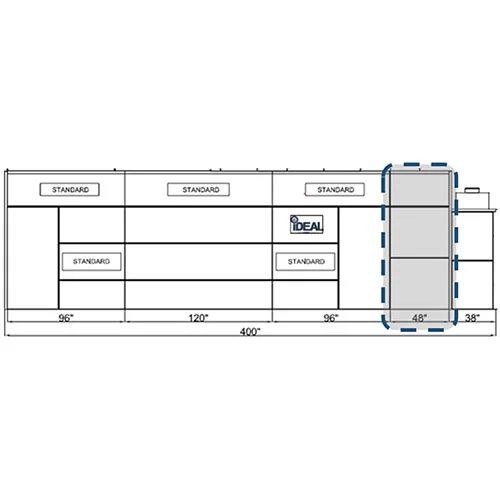 48" Solid Extension Panel Kit