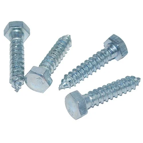 5/16" X 1-1/2" Hex Lag Screw Zinc (4/ Bag)