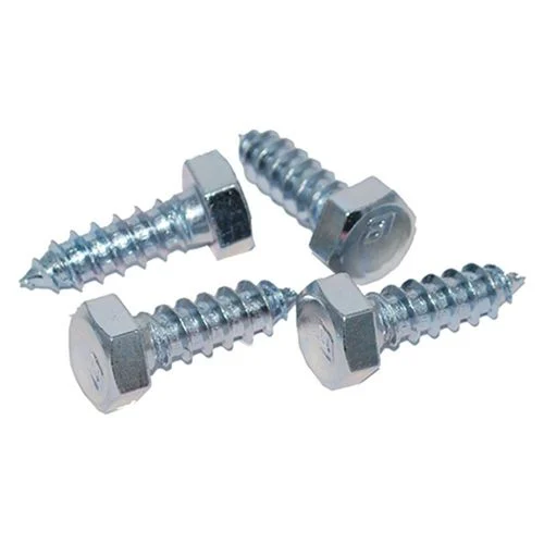5/16" X 1" Hex Lag Screw Zinc (4/ Bag)