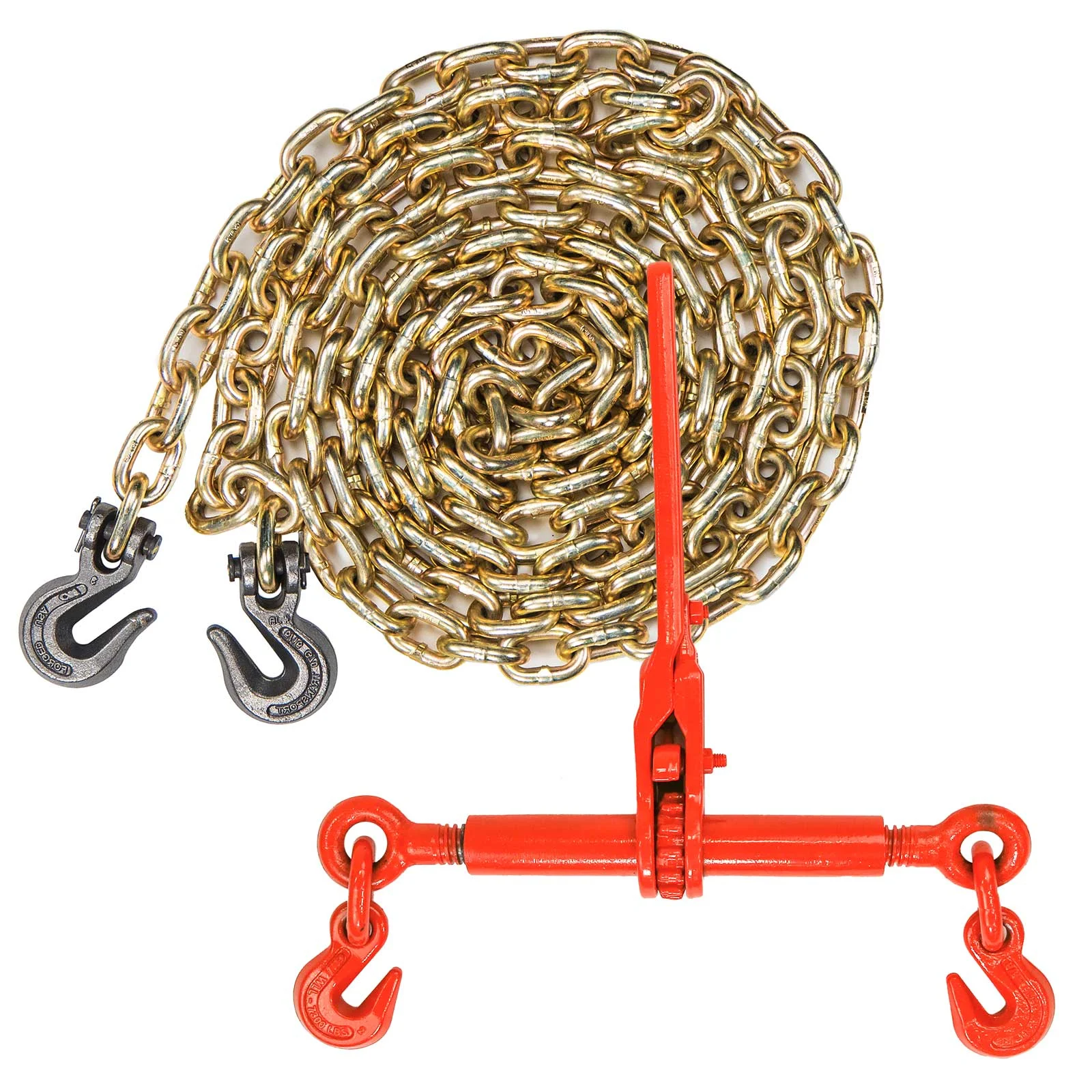 5/16" x 16' CM Grade 70 Transport Chain and Binder Kit | Made in USA