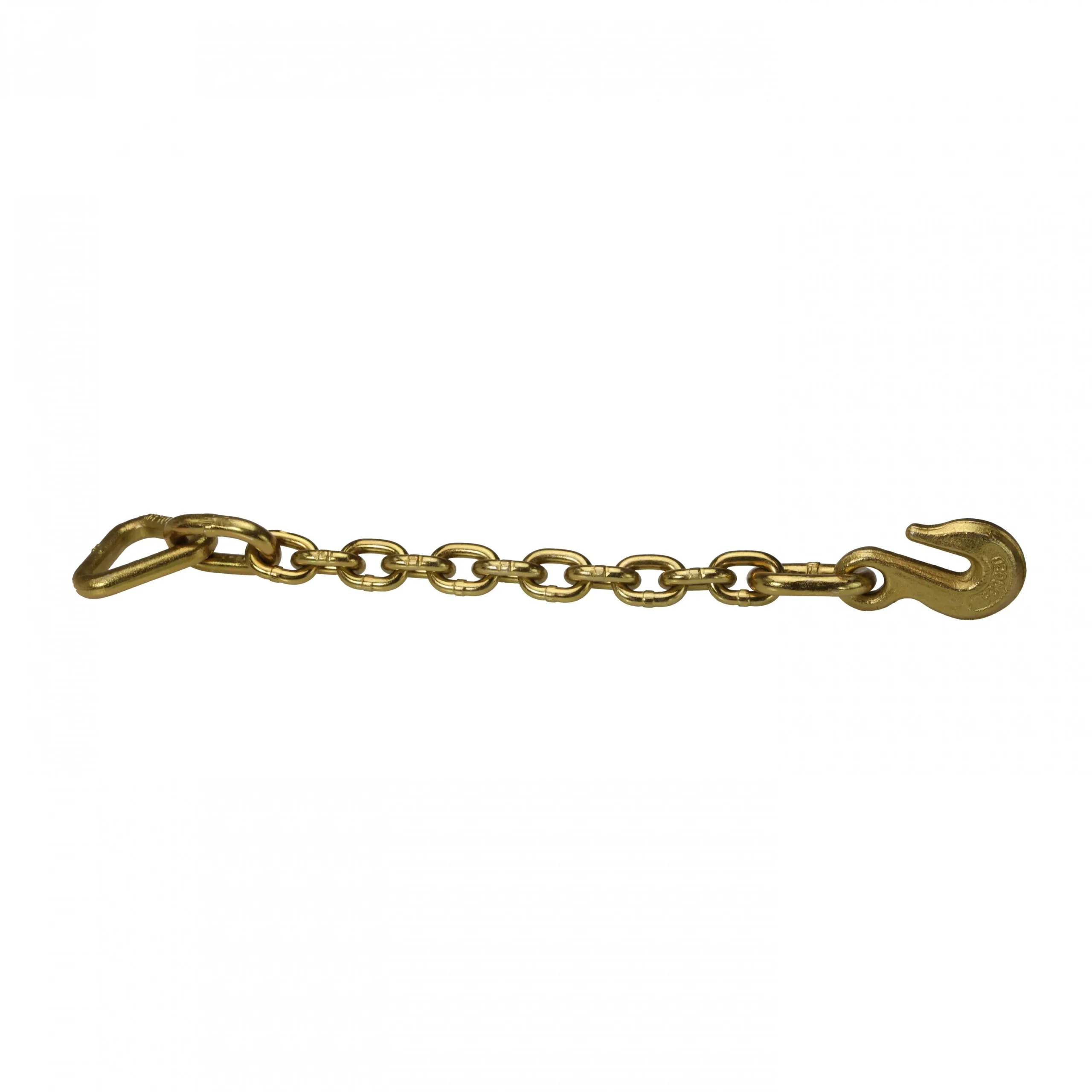 5/16" x 18" Chain Extension w/ 2" D-Ring - 10,000 lbs. BS