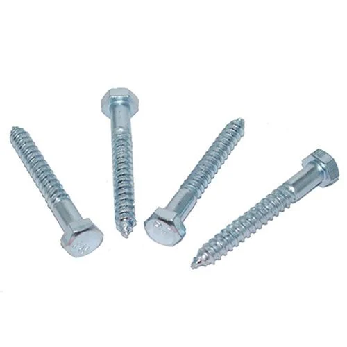 5/16" X 2-1/2" Hex Lag Screw Zinc (4/ Bag)