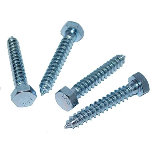5/16" X 2" Hex Lag Screw Zinc (4/ Bag)