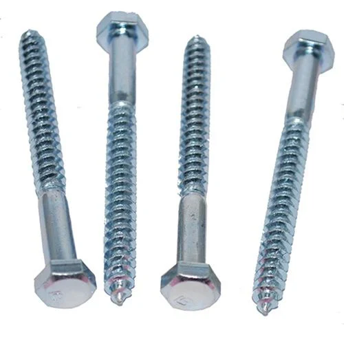 5/16" X 3-1/2" Hex Lag Screw Zinc (4/ Bag)