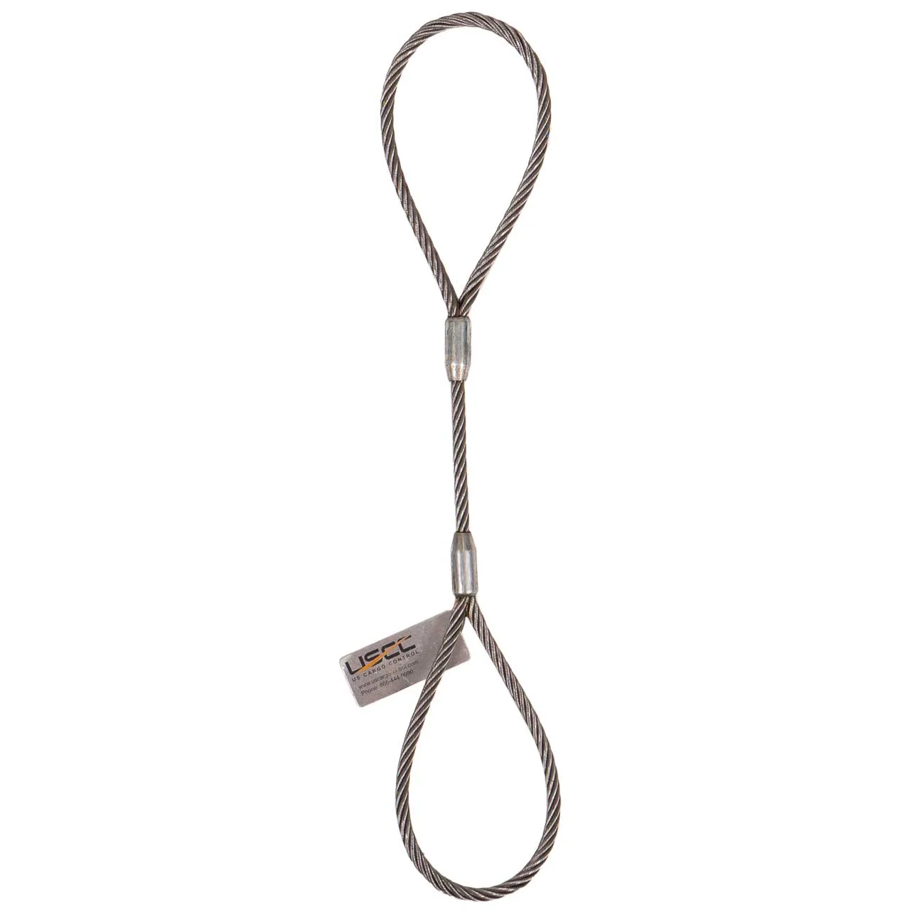 5/16" x 3' Standard Eye Wire Rope Sling
