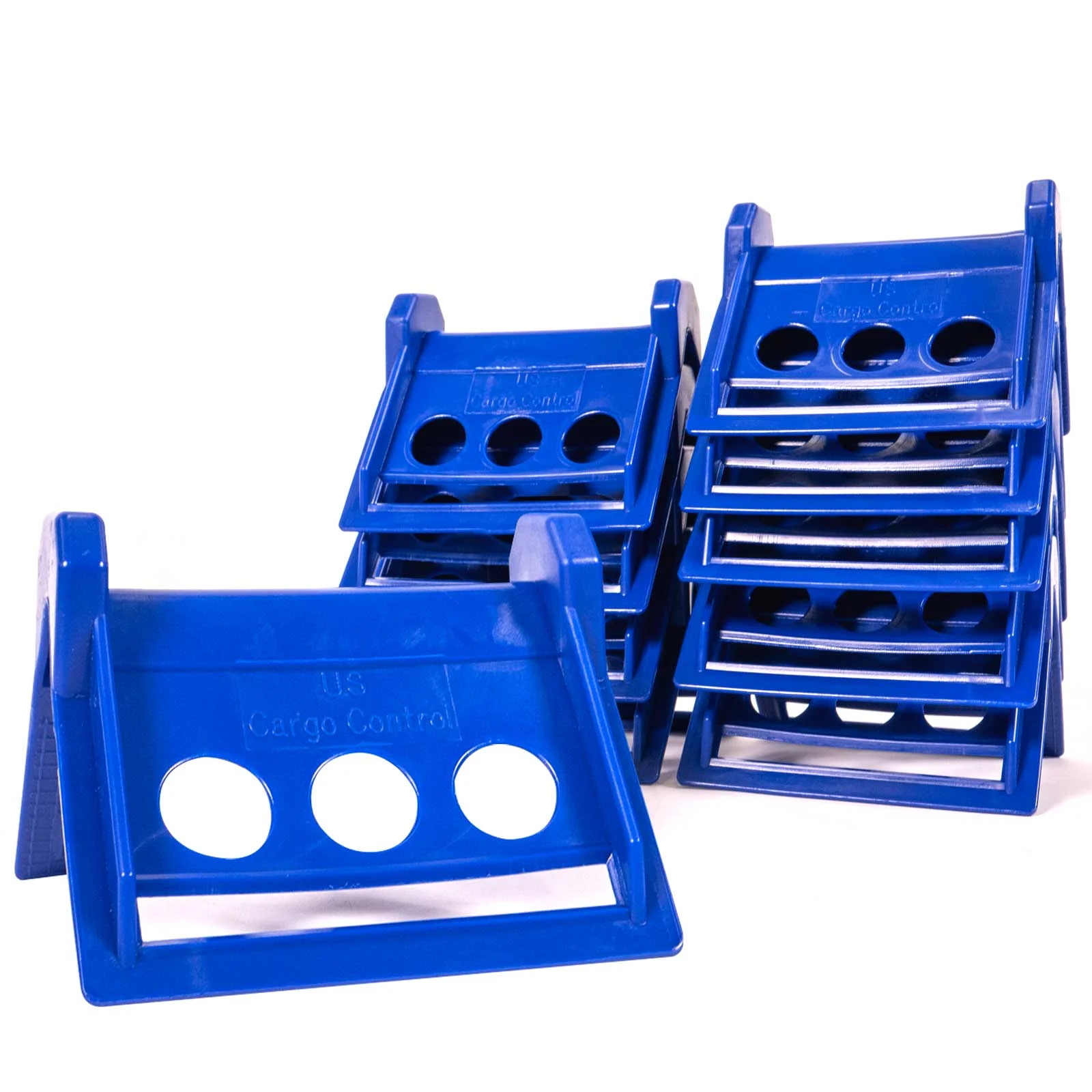 5.31" Plastic Corner Protector - Blue | 10-Pack