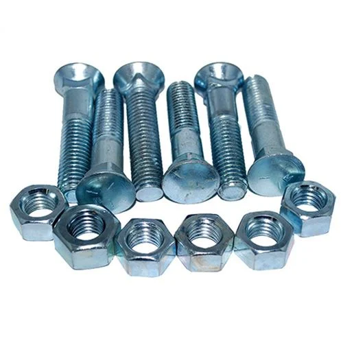 5/8" X 3" #3 HEAD GR.5 PLOW BOLT W/NUTS