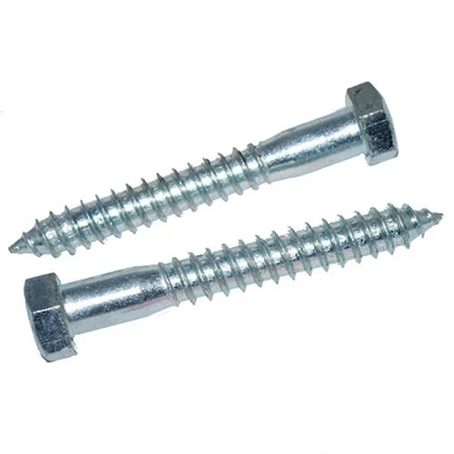 5/8" X 4-1/2" Hex Lag Screw Zinc (2/ Bag)