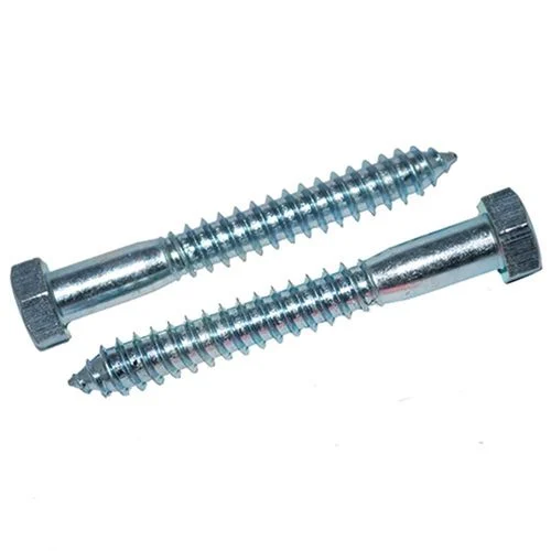 5/8" X 5" Hex Lag Screw Zinc (2/ Bag)