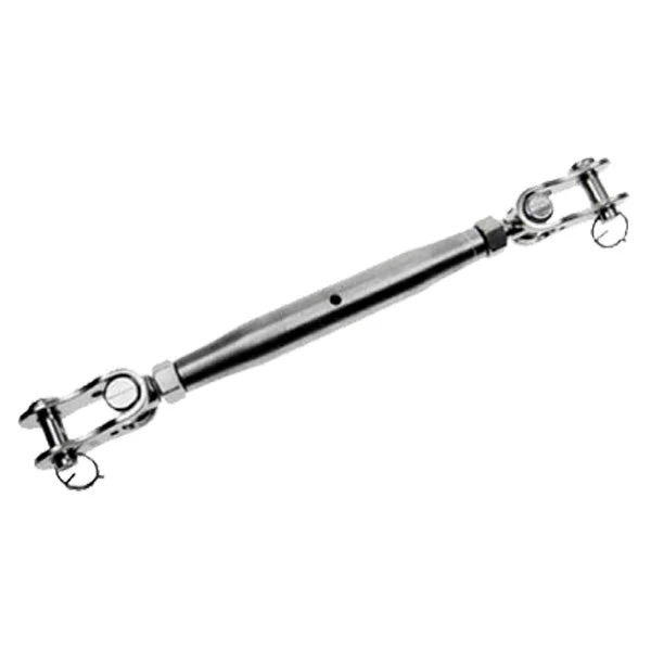 5/8" x 7-5/8" Toggle & Toggle Stainless Steel Pipe Turnbuckle
