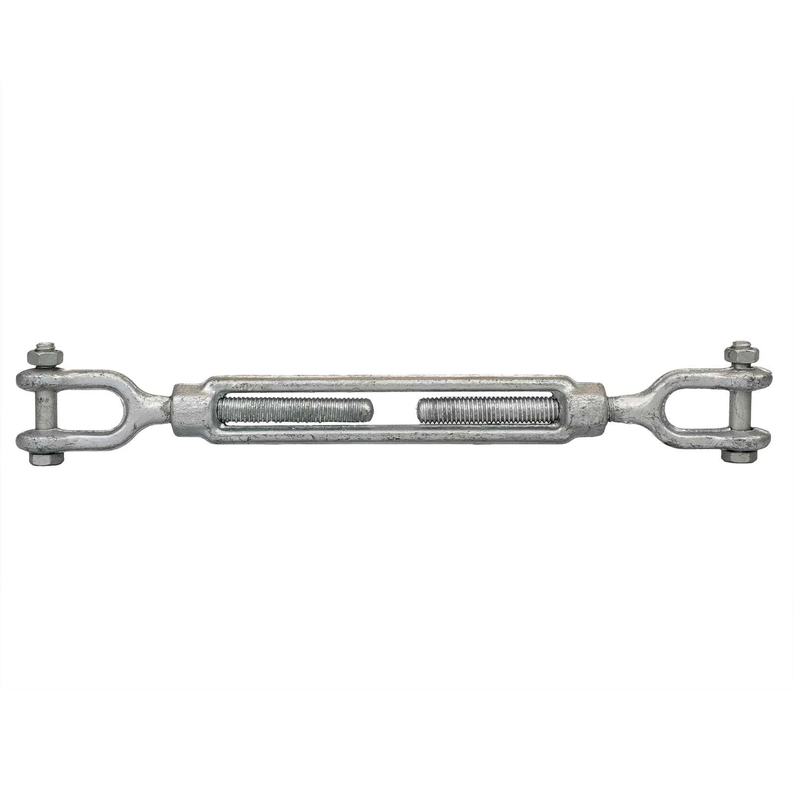 5/8" x 9" Jaw & Jaw Galvanized Turnbuckle