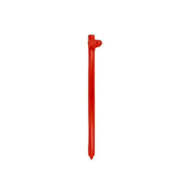 5/8" x12" Tent Stake - Hot Forged Tent Pin - Orange