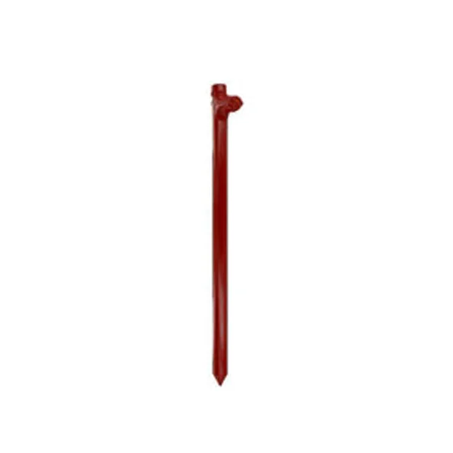 5/8" x12" Tent Stake - Hot Forged Tent Pin - Red