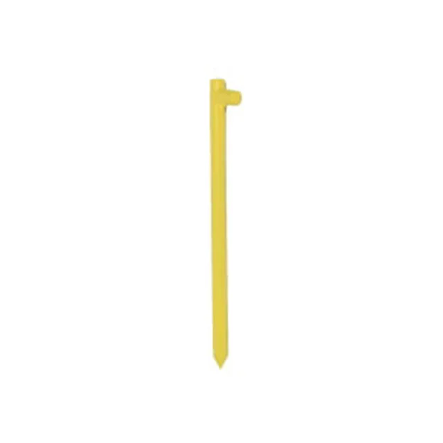 5/8" x12" Tent Stake - Hot Forged Tent Pin - Yellow