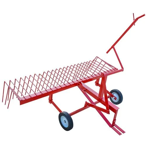5' Pine Straw Rake, Pull Type