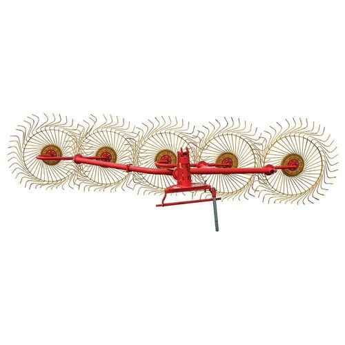 5 Wheel Left-Hand Hay Rake, 3-Point