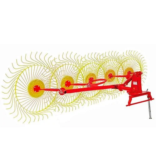 5 Wheel Right-Hand Hay Rake, 3-Point