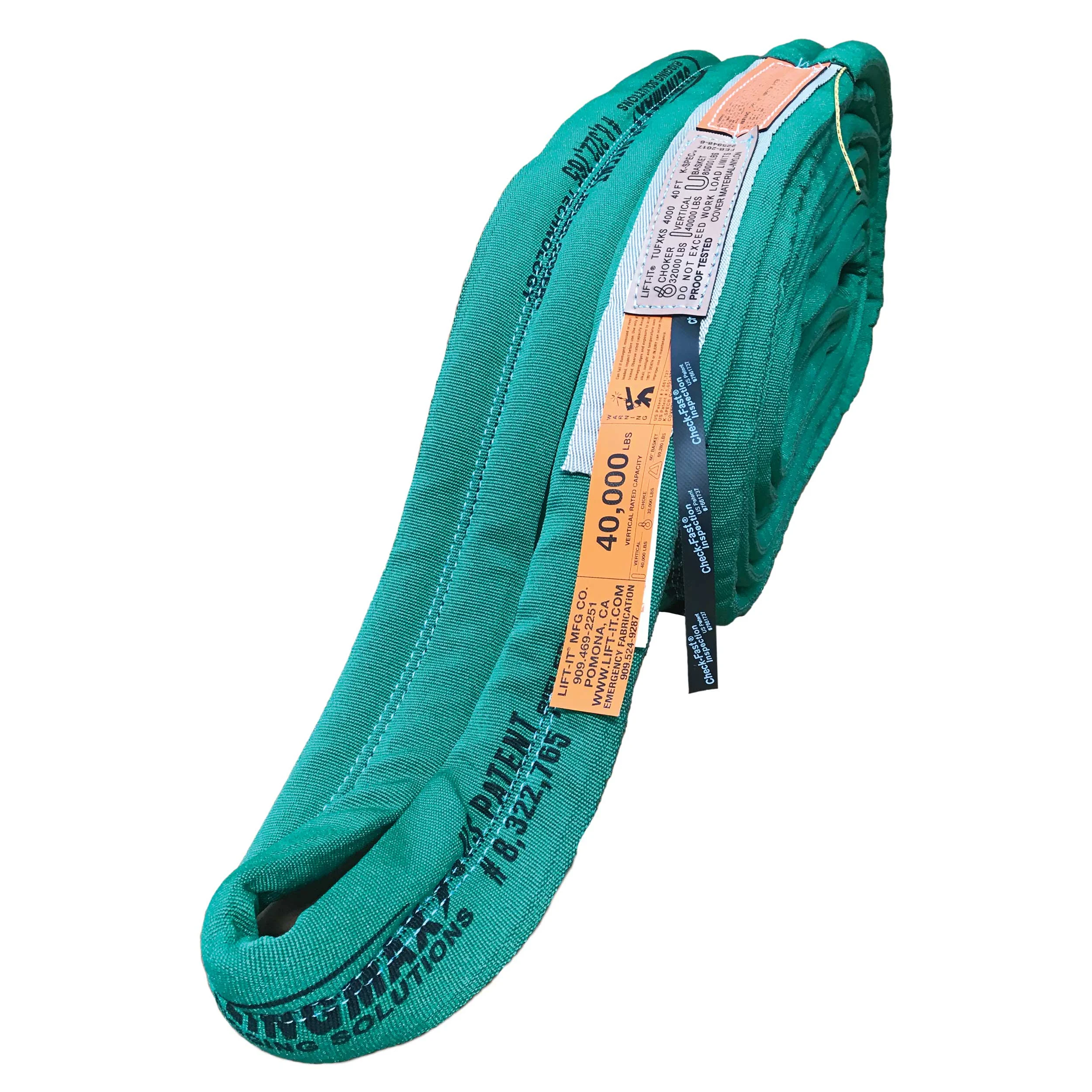5" x 14' Endless Twin-Path High Performance Roundsling | Vertical Cap: 60,000 lbs.