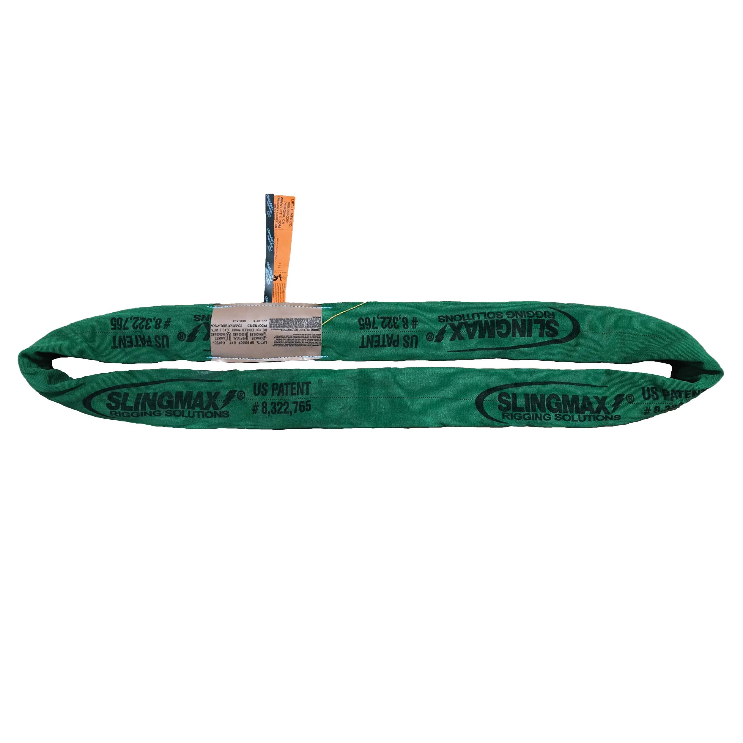 5" x 18' Single-Path High Performance Roundsling | Vertical Cap: 125,000 lbs.