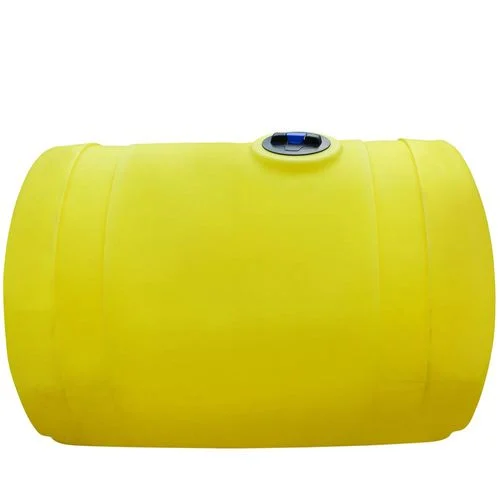 500 Gallon Norwesco Yellow Horizontal Applicator Tank