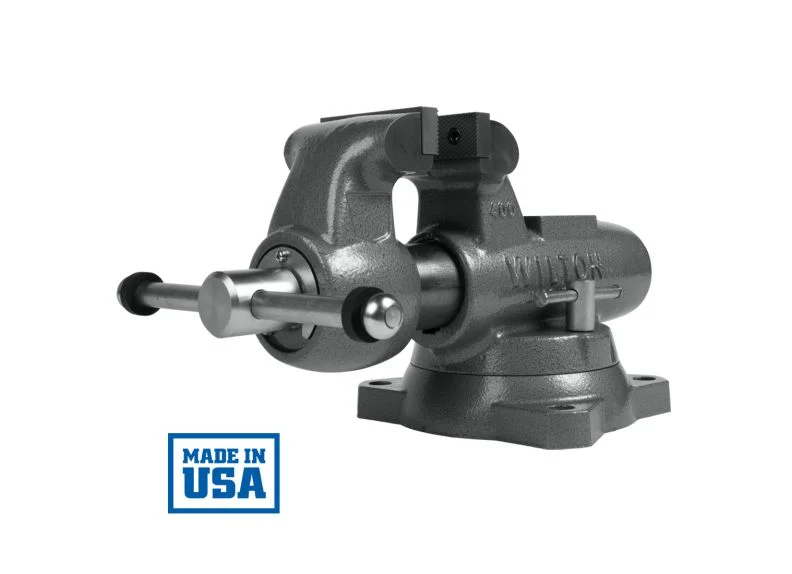 500S Machinist Vise, 5" Jaw Width, 4-1/2" Throat, 8" Jaw Opening