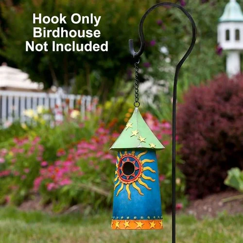 55-inch Single Shepherd Hook, Black