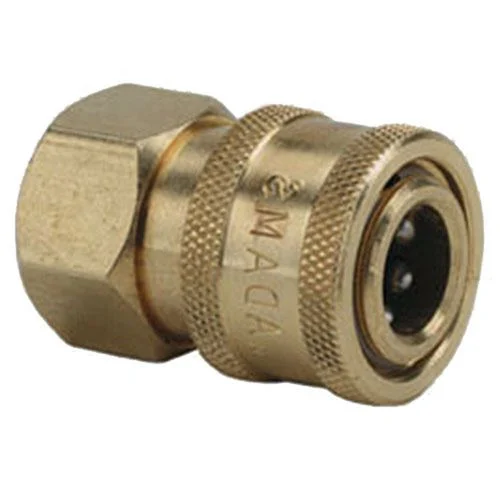 #6 FEMALE QD SOCKET BRASS 3/8 NPT