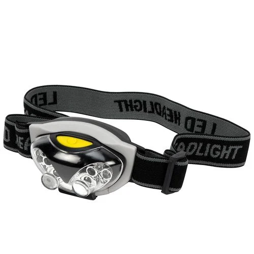 6 LED, 38 Lumens, Head Lamp