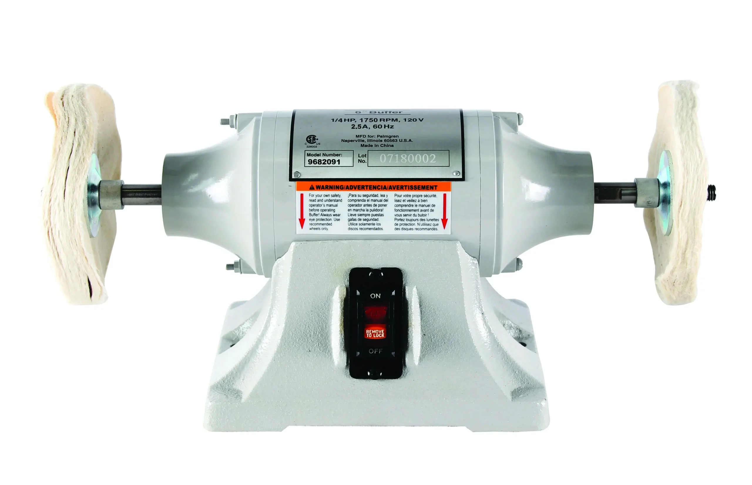 6" Low RPM Buffer