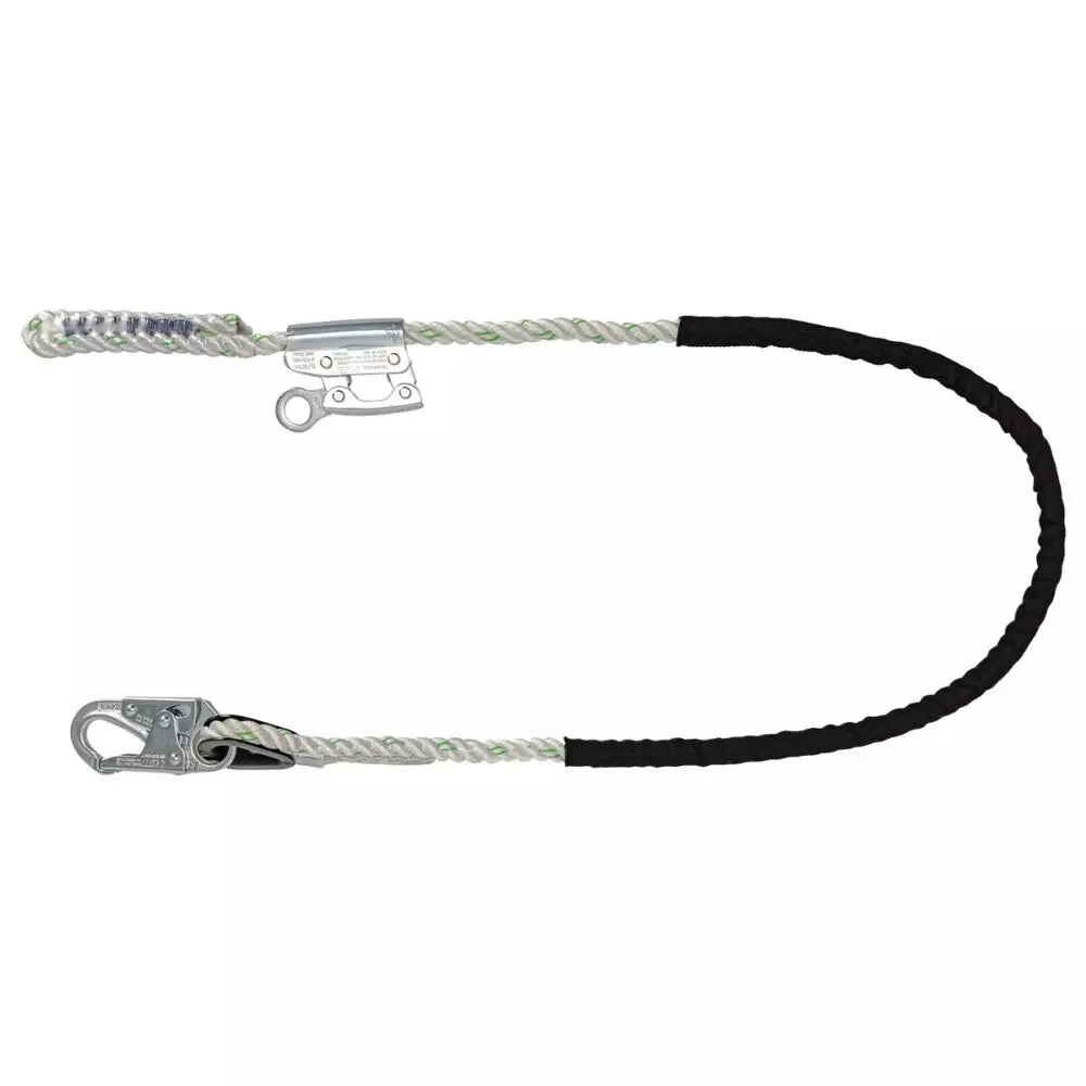 6′ Rope Positioning Assembly: Rope Ascender, Snap Hook