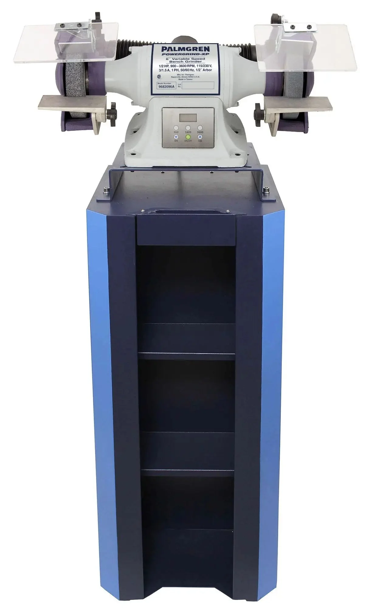 6" VS Bench Grinder & Dust Collector Stand Combo